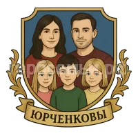 Герб семьи Юрченковы