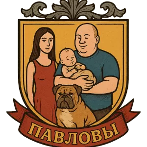 Герб семьи Павловы