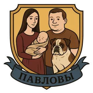 Герб семьи Павловы