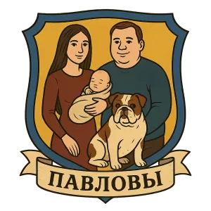 Герб семьи Павловы