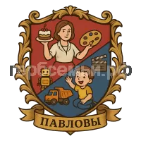 Герб семьи Павловы