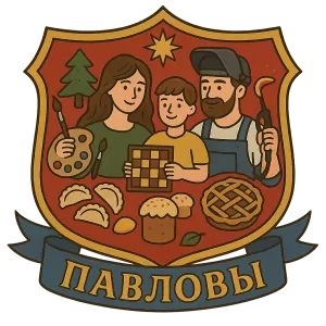 Герб семьи Павловы