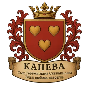 Гербы семьи Канева