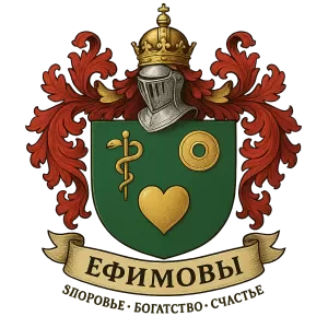 Герб семьи Ефимовы