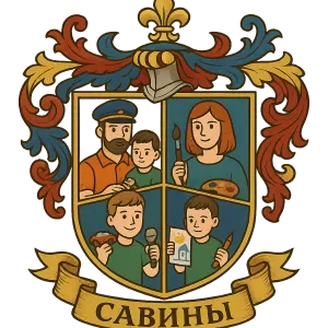 Герб семьи Савины