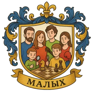 Гербы семьи Малых