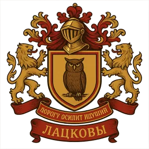 Герб семьи Лацковы