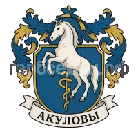 Герб семьи Акулова
