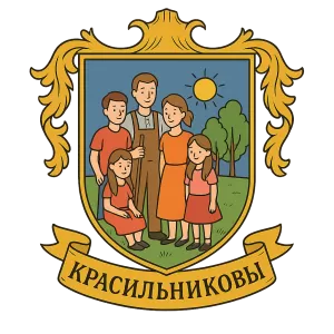 Герб семьи Красильниковы
