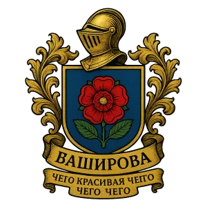 Герб семьи Баширова