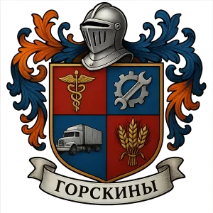 Гербы семьи Горскины