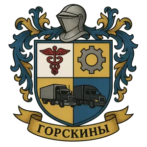 Герб семьи Горскины