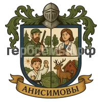 Гербы семьи Анисимовы