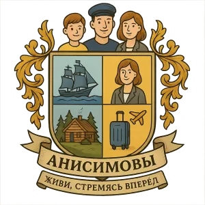Герб семьи Анисимовы