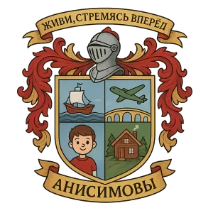 Герб семьи Анисимовы
