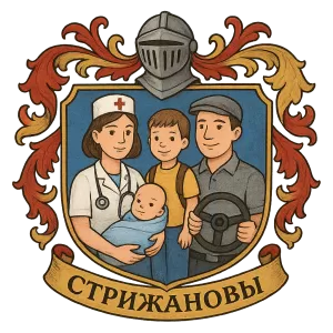 Герб семьи Стрижановы