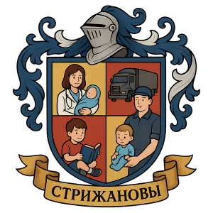 Гербы семьи Стрижановы