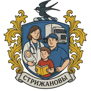 Герб семьи Стрижановы