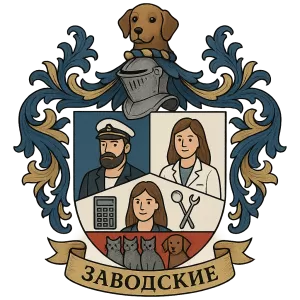 Герб семьи Заводские
