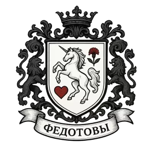 Гербы семьи Федотовы