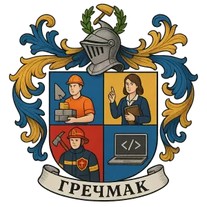 Герб семьи Гречмак
