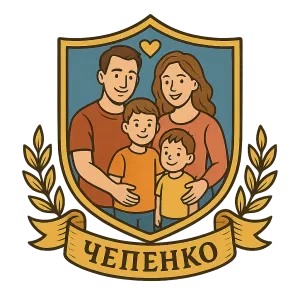Герб семьи Чепенко