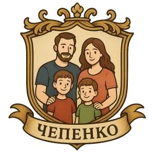 Герб семьи Чепенко