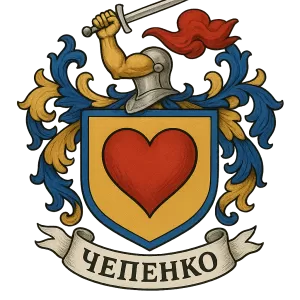 Герб семьи Чепенко