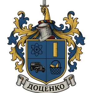 Герб семьи Доценко