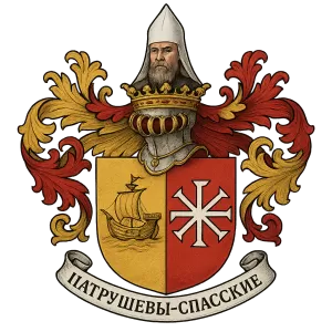 Гербы семьи Патрушевы-Спасские