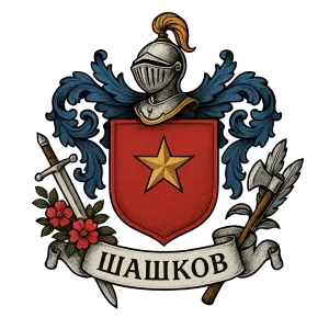 Герб семьи shashkov