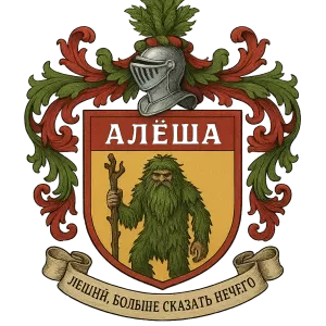 Герб семьи Алеша