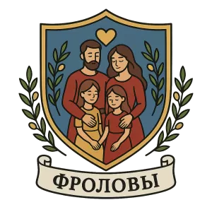 Герб семьи Фроловы