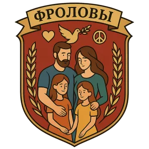Герб семьи Фроловы