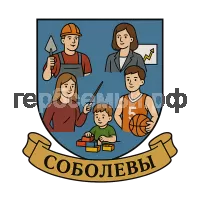 Герб семьи Соболевы