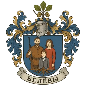 Герб семьи Белёвы