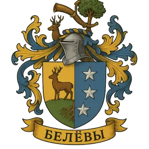 Герб семьи Белёвы