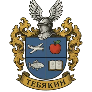 Герб семьи Тебякин