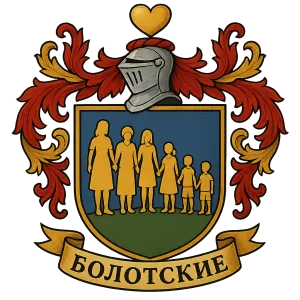 Герб семьи Болотских