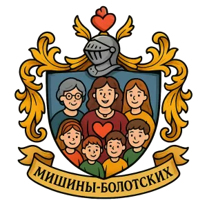 Герб семьи Мишины-Болотских