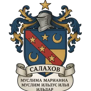 Гербы семьи Салахов