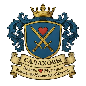 Герб семьи САЛАХОВЫ