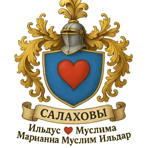 Герб семьи САЛАХОВЫ