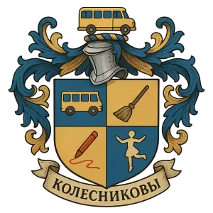 Герб семьи Колесниковы