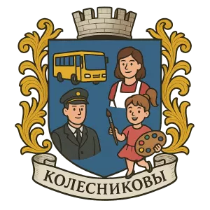 Герб семьи Колесниковы