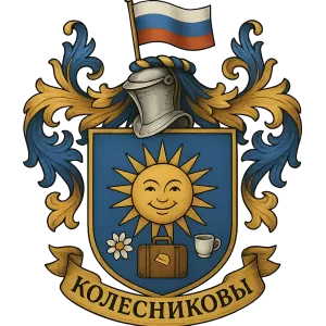 Герб семьи Колесниковы