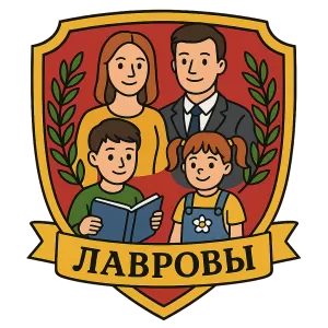 Герб семьи Лавровы