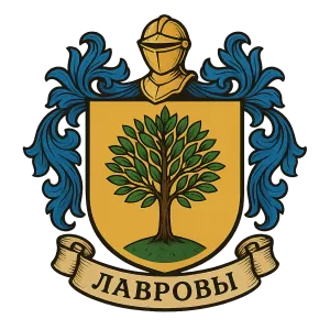 Гербы семьи Лавровы