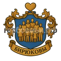 Герб семьи Бирюковы