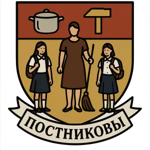 Герб семьи Постниковы